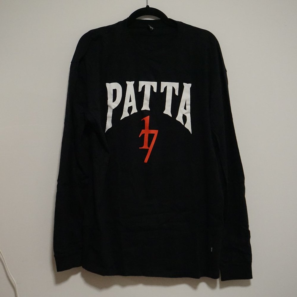 Patta Amsterdam - Long Sleeve - Black - XL